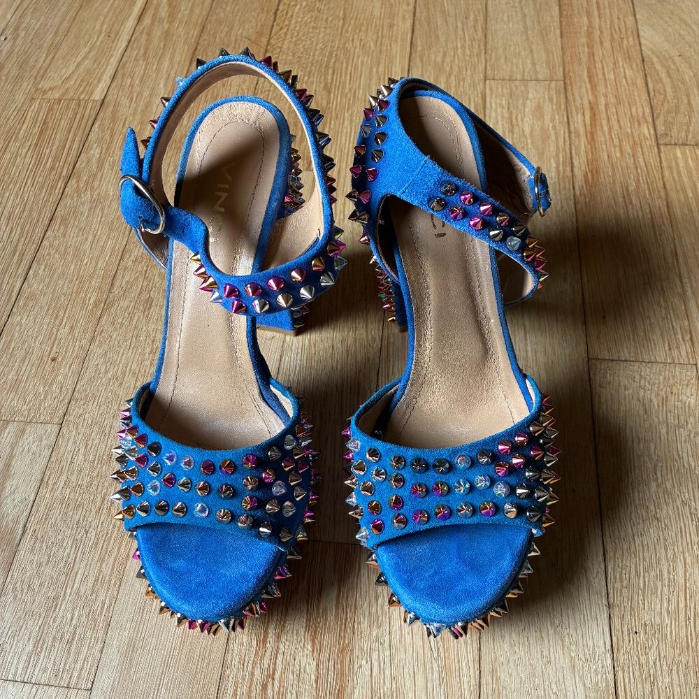 Vince Suede Sandals with Studs size 38
